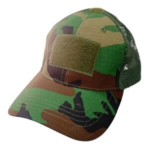 Gorra Velcro Malla Multicam/Verde, Negro, Beige