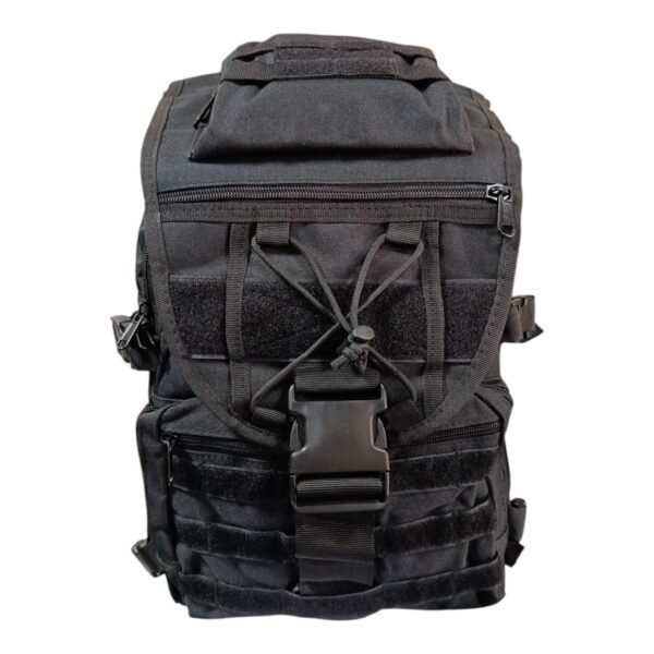 Morral Tactico Negro Porta Casco