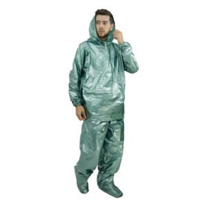 Impermeable adventure 360 metalizado para motociclista