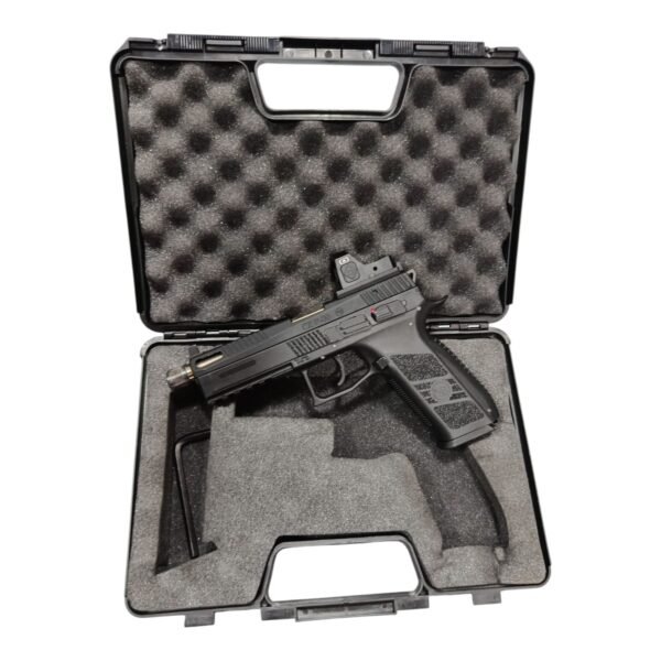 CZ P-09 Duty CO2 Pistol + Mira holografica