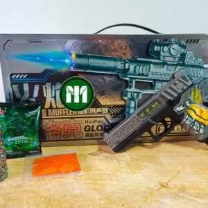Pistola de hidrogel Glock con accesorios