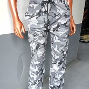 JOGGER/SUDADERA GRIS – NEGRO MULTICAM (TALLA M)