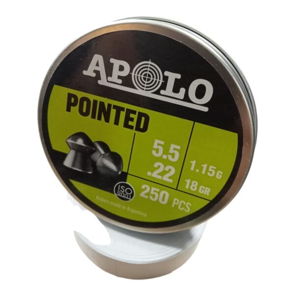 DIABOLOS APOLO POINTED CAL 5,5 (1.15G – 18GR) .22X 250