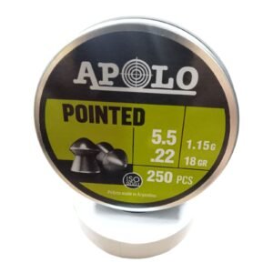 DIABOLOS APOLO POINTED CAL 5,5 (1.15G – 18GR) .22X 250