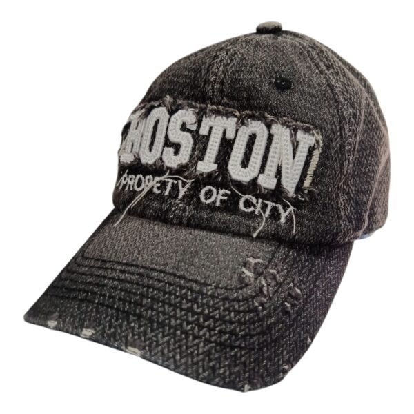 Gorra Negra Boston Propety Of City