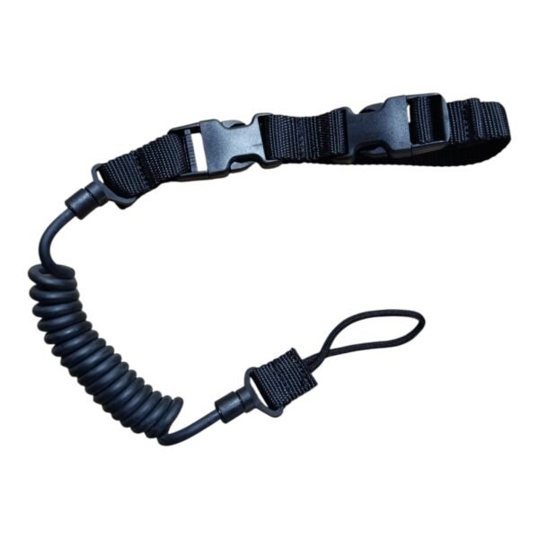 Extensor de Pistola dos Broches resortado Negro ( Salvavidas)