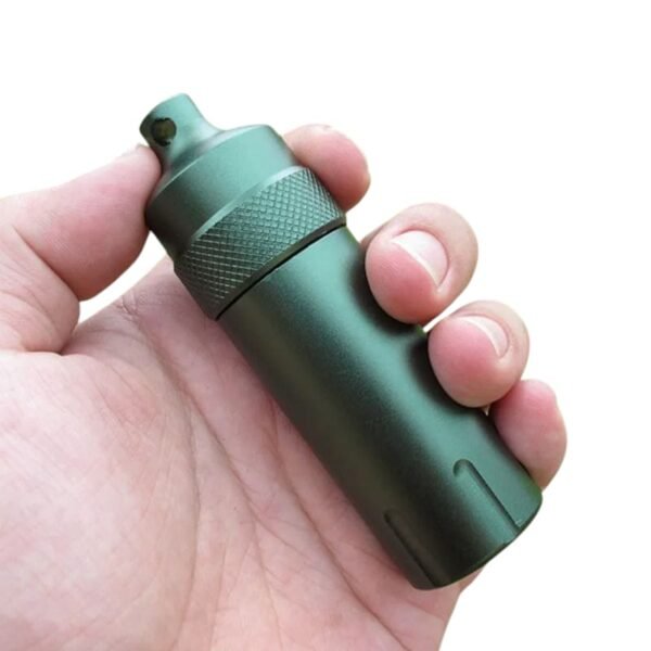 Contenedor/botella de almacenamiento impermeable de aleación de aluminio