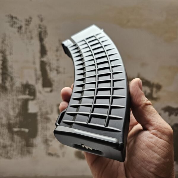Proveedor/Magazine para rifle AK 47 estilo gofre en polímero Double Eagle M900E 450rd Airsoft AEG