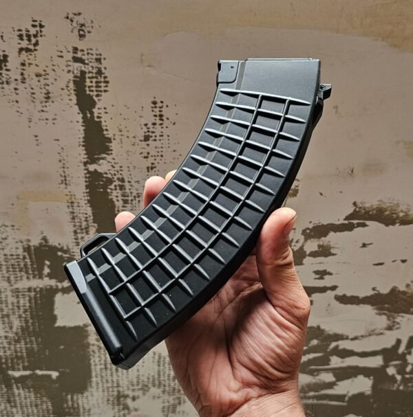 Proveedor/Magazine para rifle AK 47 estilo gofre en polímero Double Eagle M900E 450rd Airsoft AEG