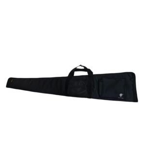 Estuche de lona negro para rifle con 02 bolsillos amplios (120cm)