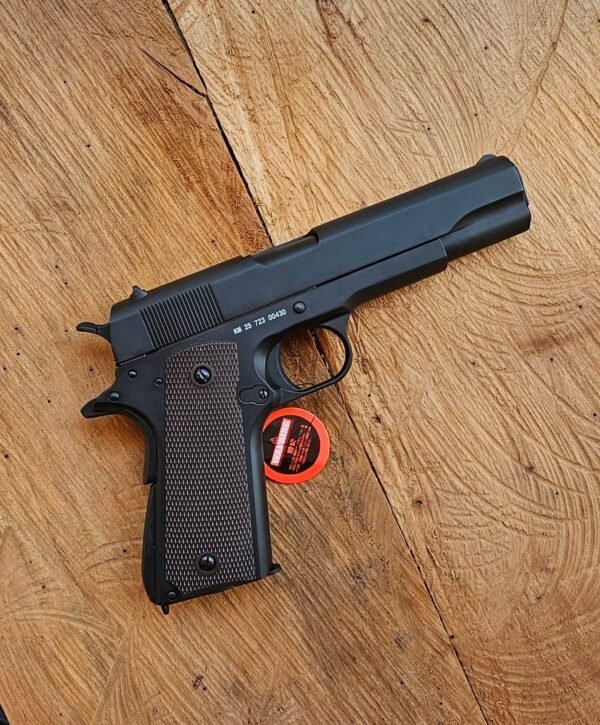 Pistola de airsoft DOUBLE BELL 1911 FULL METAL GBB GREEN GAS CAL 6MM
