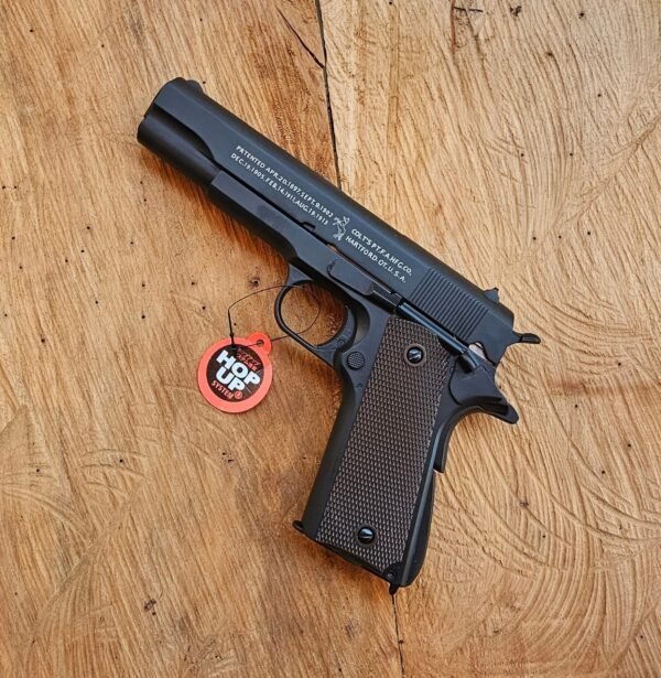 Pistola de airsoft DOUBLE BELL 1911 FULL METAL GBB GREEN GAS CAL 6MM