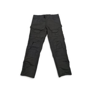 PANTALON NEGRO TACTICO CON ESPACIO PARA RODILLERA MODULAR (TALLA XL)