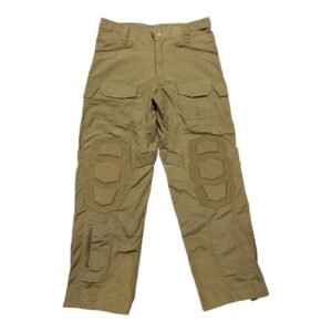 PANTALON VERDE TACTICO PRO CON PROTECCIONES POR MODULOS (TALLA L)