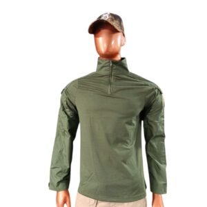 CAMIBUZO VERDE HIBRIDO CON CODERA MODULAR DESMONTABLE (TALLA XL)