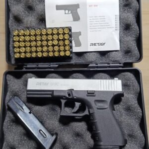 PISTOLA RETAY G19 WHITE (BLM)